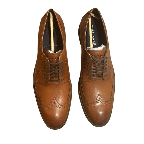 Cole Haan Other - Cole Haan Men's Tan Wingtip Derbys
